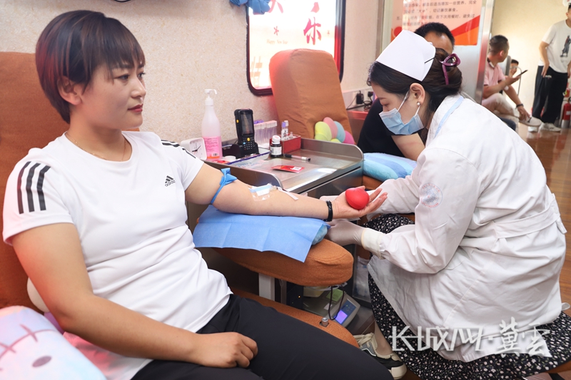 张家口市桥西区组织开展无偿献血公益活动